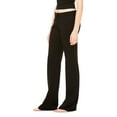 thumbnail image 2 of Bella Lounge Pants B7217 Women's Junior Fit Stretch French Terry, 2 of 2