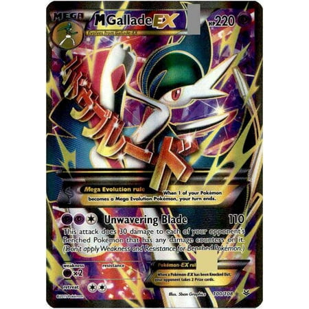 Pokemon XY Roaring Skies Ultra Rare M Gallade EX #100