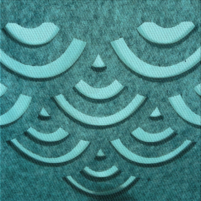 Ahgly Company Machine Washable Indoor Square Transitional Dark Turquoise Green Area Rugs, 8' Square