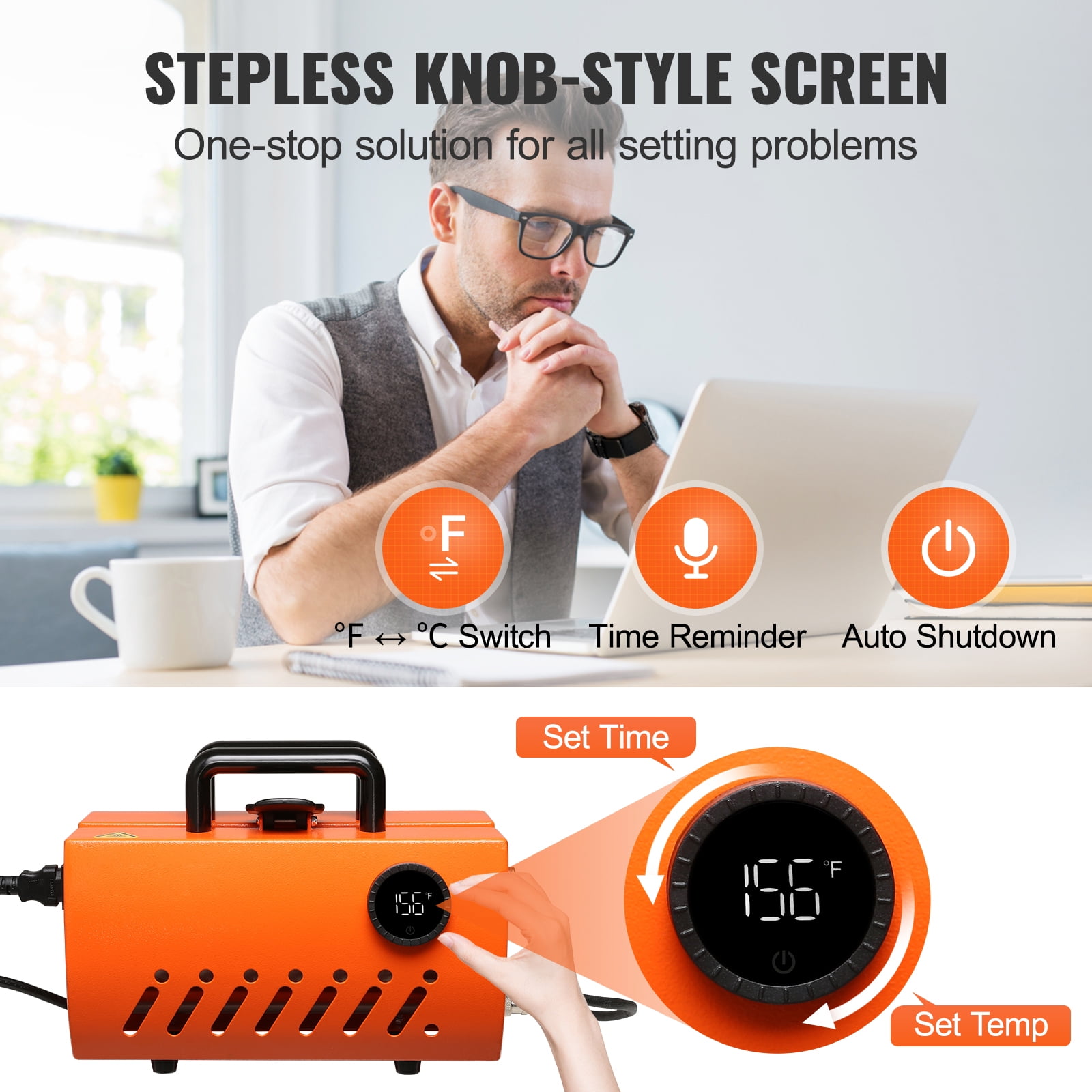 KFFKFF Heat Press Machine Sublimation Blanks 11-15oz 30oz Mug Heat Press Tumbler