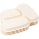 thumbnail image 5 of Platos para niños Platos de bambú para niños pequeños Vajilla Platos divididos a prueba de derrames para la alimentación del bebé - Cuchara y tenedor para bebés Juego de 3 piezas para niños y adolescentes esquí esquí Gafas de esquí, 5 of 5