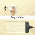 thumbnail image 7 of YJ.GWL Soft Fluffy Area Rug Shaggy Plush Rugs for Living Room Bedroom Nursery Room Carpet Home Decor,6'x9',Light Champagne, 7 of 7
