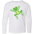 thumbnail image 3 of Inktastic Jumping Frog Long Sleeve Youth T-Shirt, 3 of 5