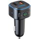 thumbnail image 2 of Bluetooth Car Mp3 Player 18W 12 / 24V Universal Qc3.0 Fast Car Charger Manos Libres Llamadas Reproduce Usb Flash Drive Adaptador De Audio Inalámbrico Para Automóvil Con Luz Colorida Monstrate VI007078-00, 2 of 7