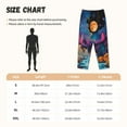 thumbnail image 2 of Salouo Fantasy Cosmic Landscape Print Women's Pajama Pants Casual Loose Sweatpants PJs Flowy Pants Drawstring Palazzo for Women Wide Leg Pants Lounge Pajama -X-Large, 2 of 8