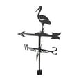 thumbnail image 1 of S SERENABLE Metal Weathervane Home Outdoor Garden Professional Measuring Tool Crafts Crane, 1 of 8