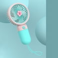 thumbnail image 1 of Handheld Fan Mini Fan Portable Fan Pocket Fan Handheld Fan Soft Silicone Mini USB Rechargeable Portable Pocket Fan For Outdoor, 1 of 1