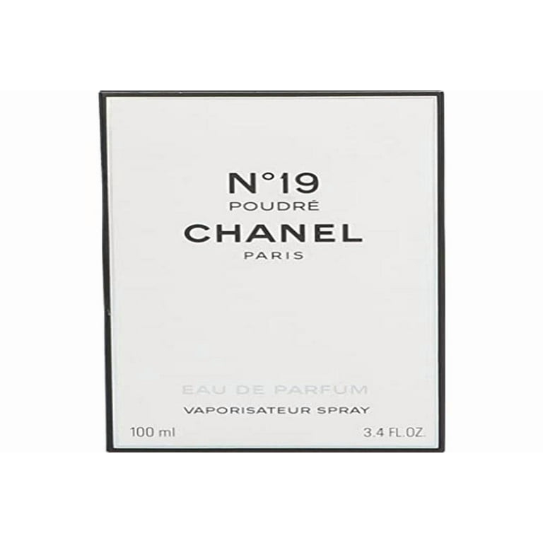 CHANEL N°19 Poudré Eau de Parfum 100ml Chanel No 19 Poudre Eau de Parfum Spray 3.4 Ounce - Walmart.com