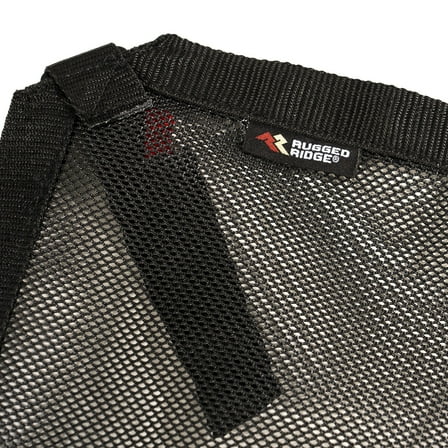 Rugged Ridge 13579.54 Fortis Tube Door Covers, Rear Pair, Black, 18-21 Jeep Wrangler JLU