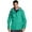 Mint Green_22#623A, variant on Hearthz Safety Rain Jacket Mens Waterproof with Hood Zip Up Lightweight Windbreaker Men Rain Jackets Rain Coat with Pockets