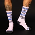 thumbnail image 3 of I'm Too... For This...Novelty Gift Socks for Men, Women and Teens, Cool Crew Socks (Made in the USA), 3 of 4