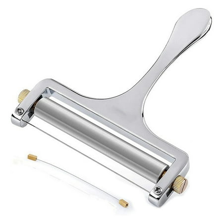

Cheese Slicer Cheese Slicer with Adjustable with Wire for Soft and Semi-Hard Cheese-Includes 1 Replaceable Cutting Wire