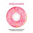 thumbnail image 4 of Adjustable Cat Recovery Collar, Cute Cat Donut Collar, Soft Cone Collars for Cat, Wound Healing Protective Cone After Surgery Elizabethan Collars for Kitten Pets, 4 of 7