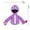 purple, variant on Yeeps Hide and Seek plush game gift