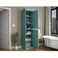 thumbnail image 2 of 100% Solid Wood 16.5" Bathroom Cabinet with Doors, 2 of 5