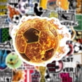thumbnail image 3 of Stickers de fútbol zhaoweipro 50 piezas de vinilo impermeable, 3 of 6