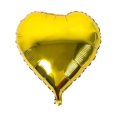 thumbnail image 1 of Realmax - Globo de Aluminio Diseño Corazón - Pack de 10 (Dorado), 1 of 2