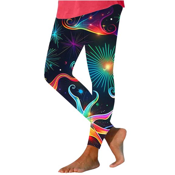 successthop Butt Scrunch Leggings for Women Summer Leggings Full Length Pant Plus Size Space Workout Loungewear