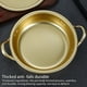 thumbnail image 3 of Naiovety Olla de espagueti con asas para interior y exterior, cocina de aluminio de calentamiento rápido, herramienta de cocina para 24cm, 3 of 6