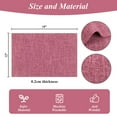 thumbnail image 2 of Washable Cloth Placemats Set of 4 Heat Resistant Non Slip Double Layer Thick Fabric Fall Table Place Mats, 2 of 9