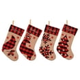 thumbnail image 2 of Gibobby Medias grandes, calcetines de caramelo, decoraciones navideñas para el , vacaciones, decoraciones para fiestas de Navidad(D), 2 of 5