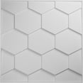 thumbnail image 5 of Ekena Millwork 19 5/8"W x 19 5/8"H Honeycomb EnduraWall Decorative 3D Wall Panel (12-Pack for 32.1 Sq. Ft.), 5 of 12