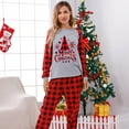 thumbnail image 6 of Merry Christmas Pajamas Sets for Family Matching Festival Long Sleeve Xmas Sleepwear PJ's Suits - Men 3XL, 6 of 15