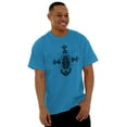 thumbnail image 5 of Scarab Ankh Ancient Egyptian Symbols Men's Graphic T Shirt Tees Brisco Brands 4X, 5 of 6