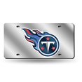 thumbnail image 1 of Rico Industries NFL Tennessee Titans Placa de matrícula de metal grabado con láser, plateada, 6 x 12", 1 of 2