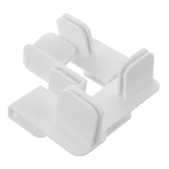 OFFIGAM Plastic Drawer Dividers Storage Drawer Dividers White 4Pcs