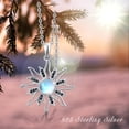 thumbnail image 7 of CUOKA MIRACLE Moonstone Necklace 925 Sterling Silver Necklace Black Cubic Zirconia Sun Pendant for Women Jewelry Birthday Graduation Gifts for Mom Daughter Wife Friends, 7 of 7