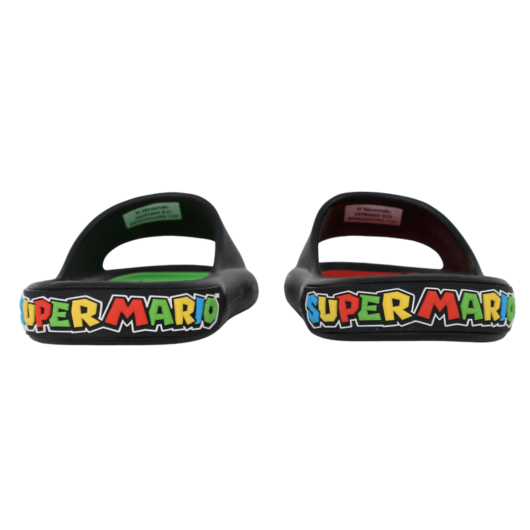 マリオ　スライダー Nintendo Super Mario Toddler Boys Soccer Slide Sandals