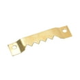 thumbnail image 4 of Ganchos para fotos Uxcell de 2-1/5" de hierro galvanizado dorado, paquete de 10, 4 of 5