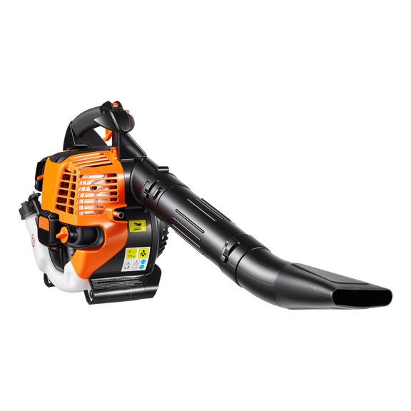 KFFKFF Gas-Powered Leaf Blower, 25.4CC 4-Stroke Handheld Blower with 0.75L Fuel Tank, 340 CFM Airflow, 130 MPH Wind Speed, Suitable for Lawn Maintenance, Leaf Cleanup, Yard Debris, and Snow Clearing