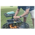 thumbnail image 3 of Open Fire Camping Grill & Skillet Combo – Portable Outdoor Campfire Cooking Tool, Heavy-Duty BBQ Grill for Camping & Hiking, 3 of 6