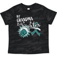 thumbnail image 3 of Inktastic Ovarian Cancer Awareness My Grandma is a Fighter Boys or Girls Toddler T-Shirt, 3 of 5