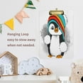 thumbnail image 7 of FMSHPON Cartoon Cute Christmas Penguin Clipboard Hardboard Wood Nursing Clip Board and Pull for Standard A4 Letter 13x9 inches, 7 of 7