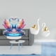 thumbnail image 2 of Escultura de cisne, estatua moderna de cerámica, figura de animal, adorno decorativo, centro de mesa, material único, adecuado para bodas, aniversario, 2 of 8