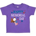 thumbnail image 3 of Inktastic Happy Memorial Day Eagle Boys or Girls Toddler T-Shirt, 3 of 5