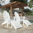 thumbnail image 2 of Wildridge Classic Footrest, White - Outdoor Weather Resistant HDPE Ottoman for Adirondack Chair, 2 of 4