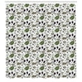 thumbnail image 3 of Ambesonne Floral Shower Curtain, Botanical Foliage Branch, 69"Wx75"L, Multicolor, 3 of 3
