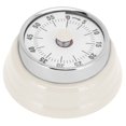 thumbnail image 1 of Cooking Timer, Convenient To Use Kitchen Timer With Cold Rolled Board + Spray Paint Material For Cook For Kitchen For Family Member For Restaurant Visual Timer: White, 1 of 8