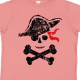 thumbnail image 4 of Inktastic Grunge Pirate Skull and Cross Bones Boys or Girls Toddler T-Shirt, 4 of 5