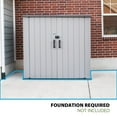 thumbnail image 6 of Lifetime UV Protected Low Maintenance High Density Polyethylene, 6.3ft x 5.7ft x 3.6ft Gray, 6 of 11