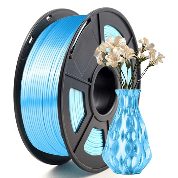 Silk PLA 3D Printer Filament 1.75mm 3D Printing Filament 250g Dimensional Accuracy /- 0.03mm for Most FDM 3D Printers