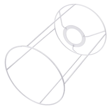 Homoyoyo White Light Wire Cage Pendant Lamp Frame Metal Lampshade for Lighting Fixtures and Home Decor