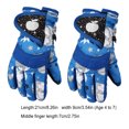 thumbnail image 2 of Toystoory 2 piezas de guantes de nieve para niños, artículos deportivos antideslizantes, guantes gruesos para deportes de invierno a prueba de viento, Suministros térmicos azul L Toystoory HA059843-08B, 2 of 6
