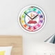 thumbnail image 5 of Reloj Analógico de 10 "para Aprender ños Sin Hacer Tictac Decir La Hora Reloj de Enseñanza Decoración de Pared Aprendizaje ños Esc jirafa Fernando reloj de pared, 5 of 8