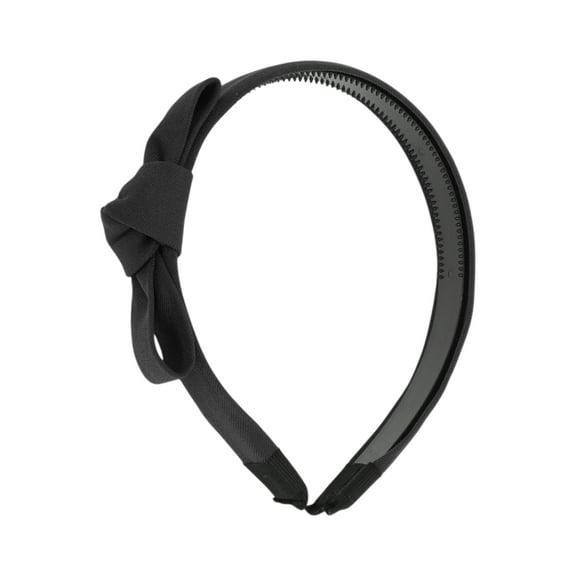 Unique Bargains 1 Pc Elegant Toothed Headbands for Women Black