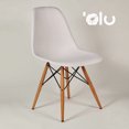 thumbnail image 4 of Sillas Tipo Eames OLU Kit 4pz Estilo Minimalista Moderno Color Blanca, 4 of 6